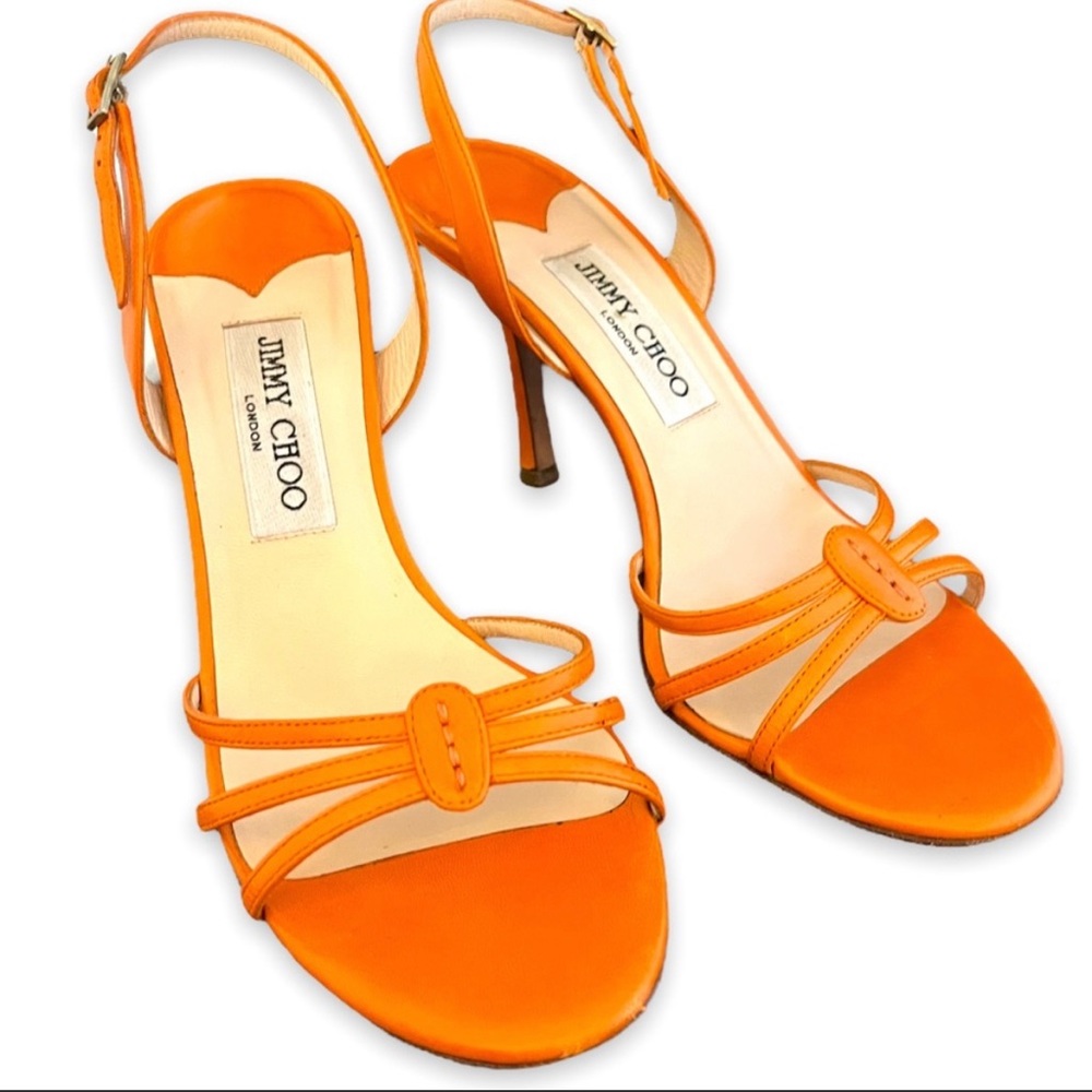 ‼️ SOLD ‼️ Jimmy Choo Orange Heels